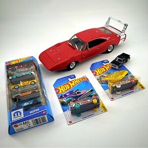 Hot Wheels Art Cars Charger Challenger Mopar Hemi Daytona Truck Diecast Car Lot